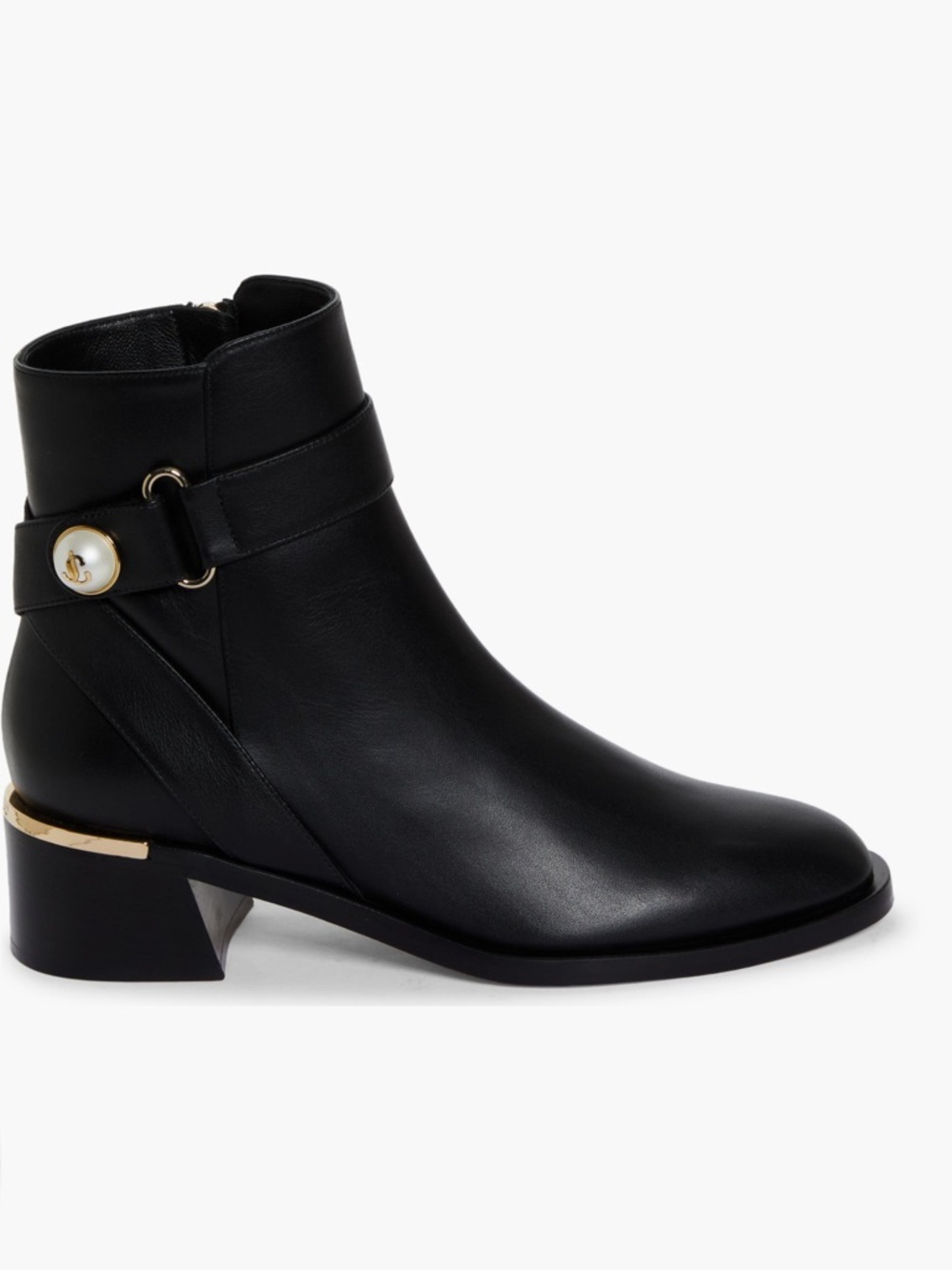 Jimmy Choo Women's Noor 45 Block Heel Booties